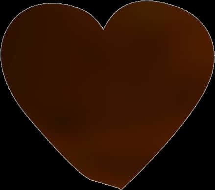 Download Dark Chocolate Heart Shape | Wallpapers.com