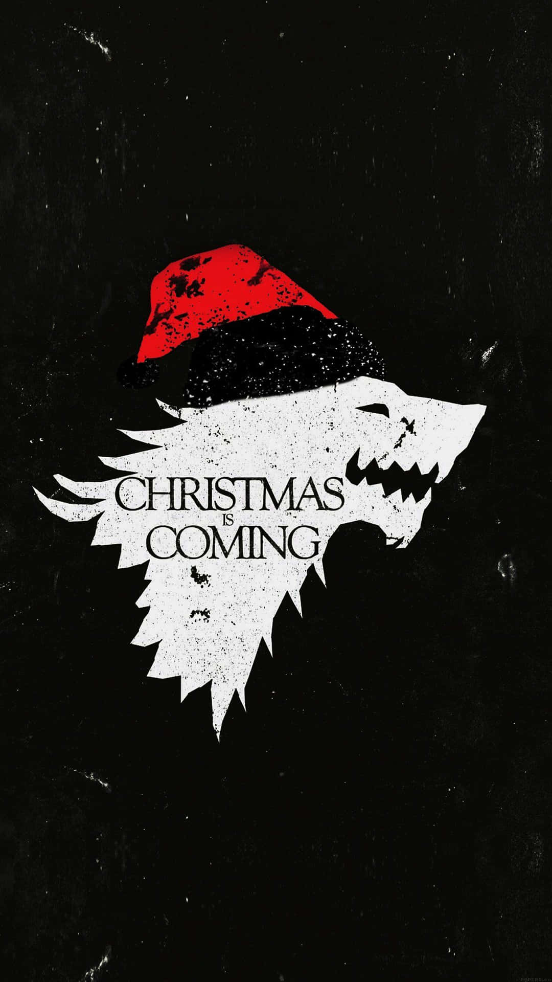 "Mysterious and Enchanting Dark Christmas Night" Wallpaper