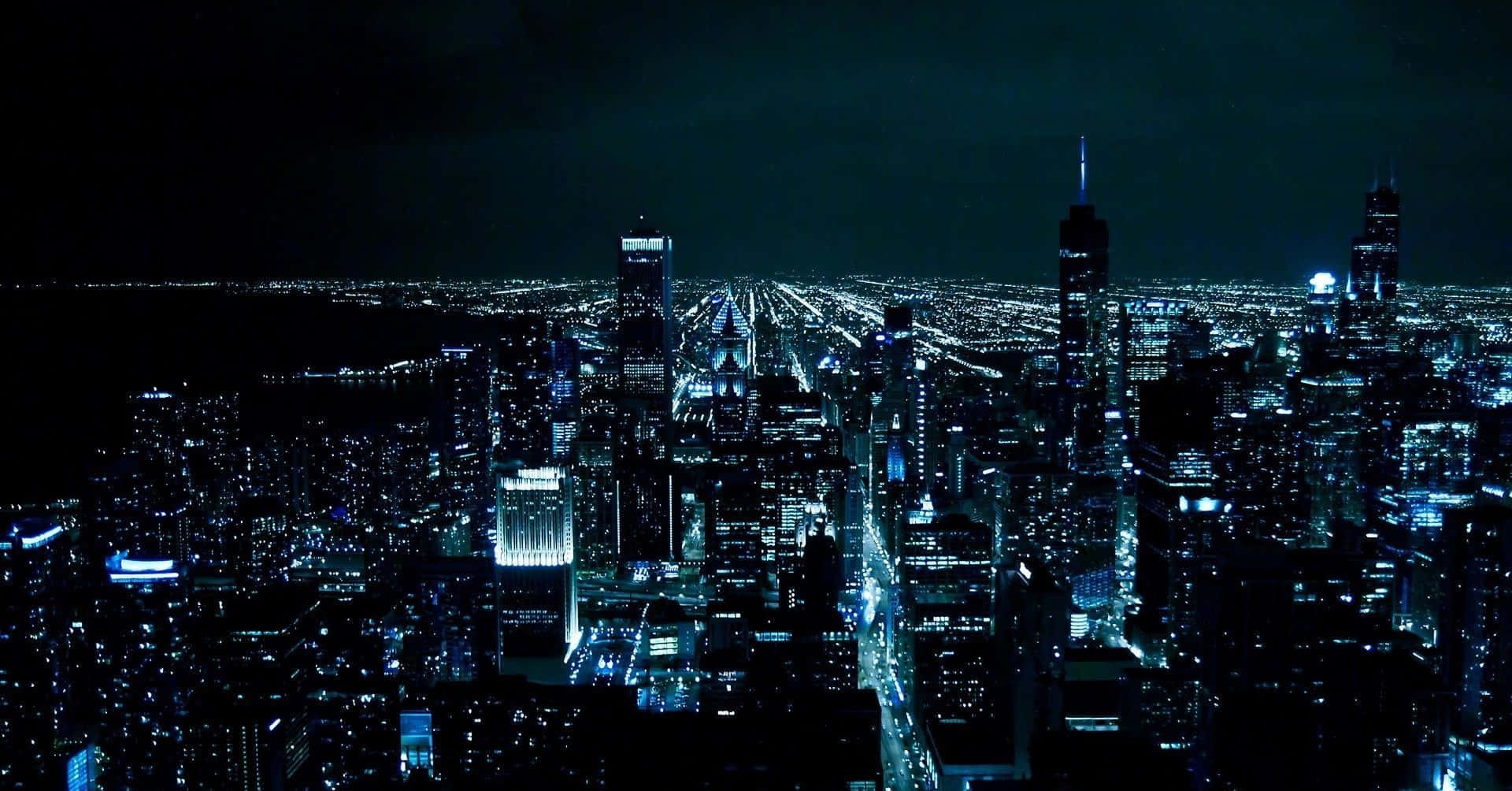 An Epic Cityscape of Dark City