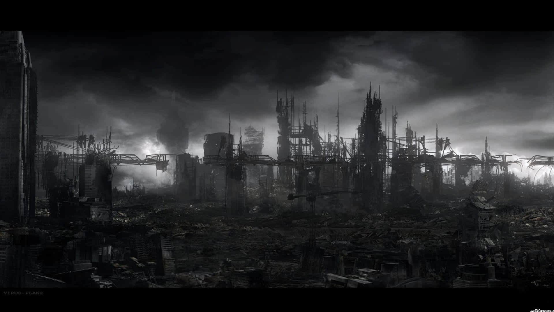Upptäckden Fascinerande Och Mystiska Staden Dark City.