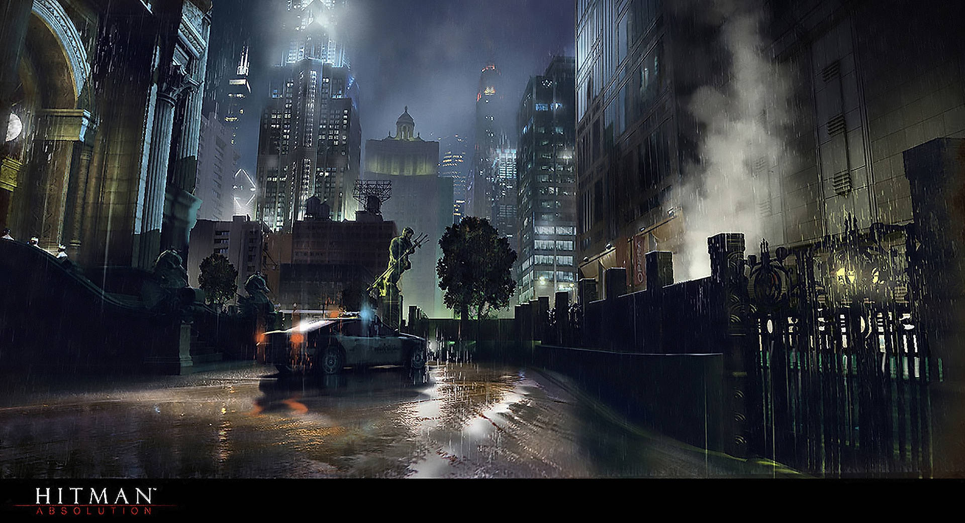 Download Dark City Hitman Absolution Hd Wallpaper 