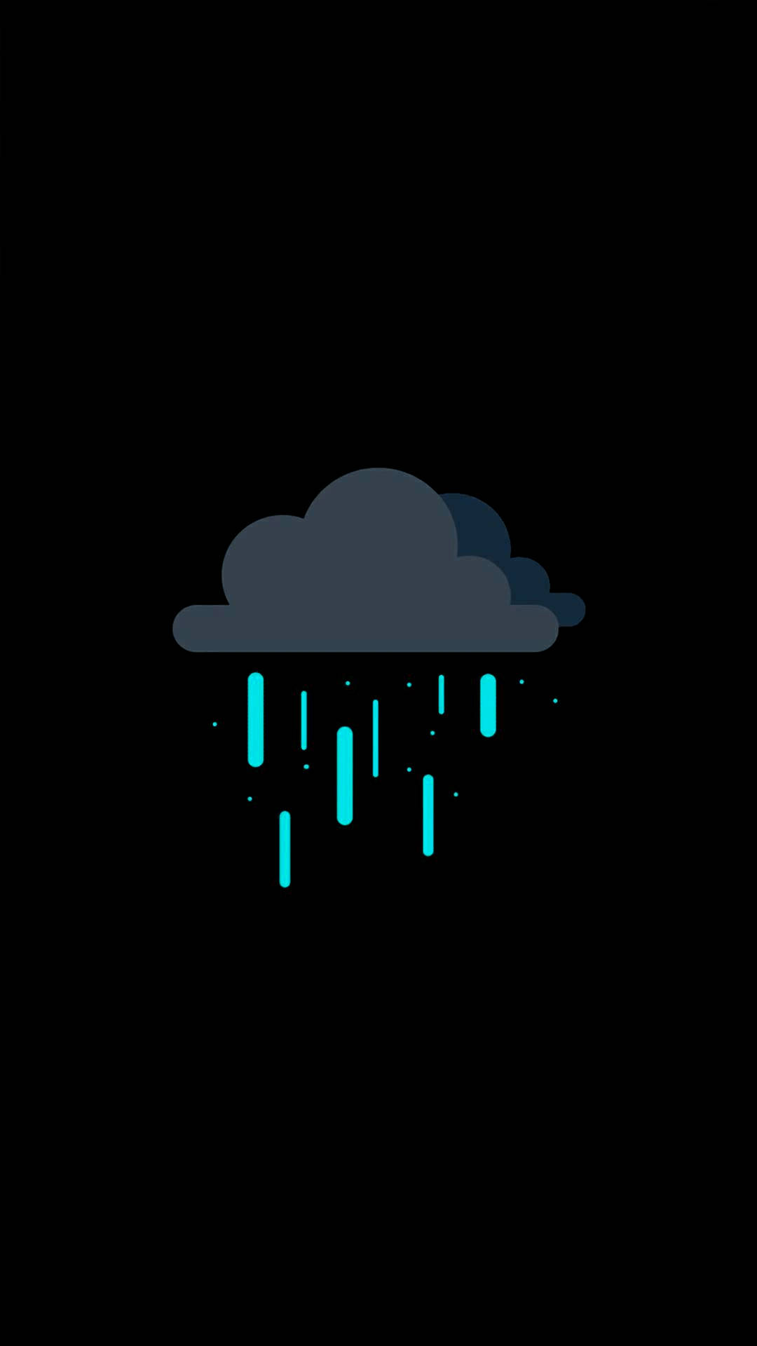 Dunklewolken Trauriges Iphone Wallpaper