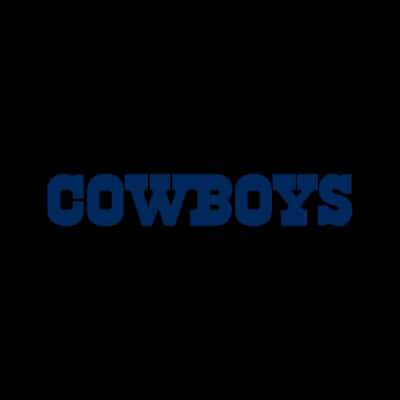 Dark Cowboys Text Logo PNG