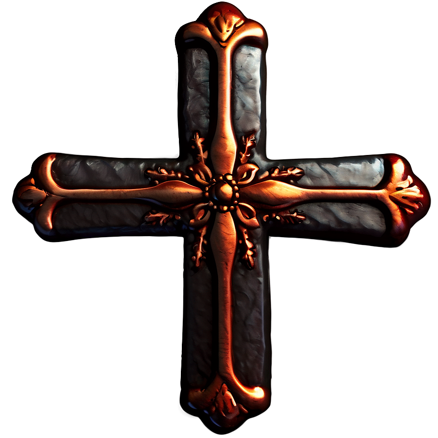 Dark Cross Icon Png Tjd PNG