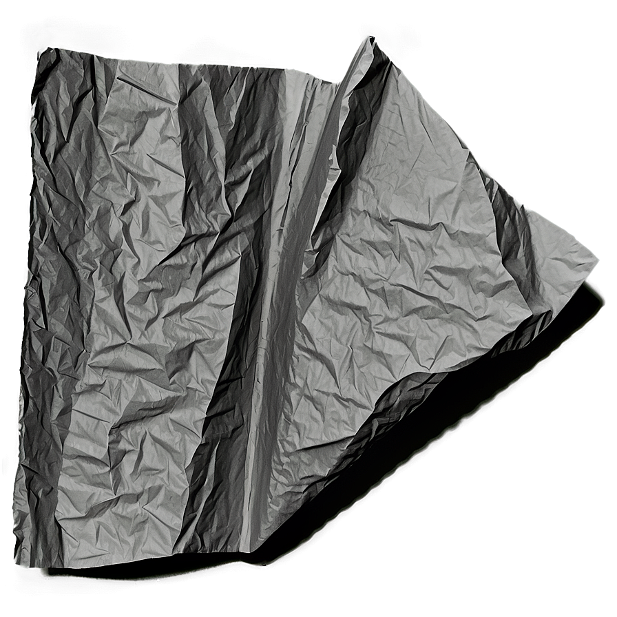 Dark Crumpled Paper Png 05242024 PNG