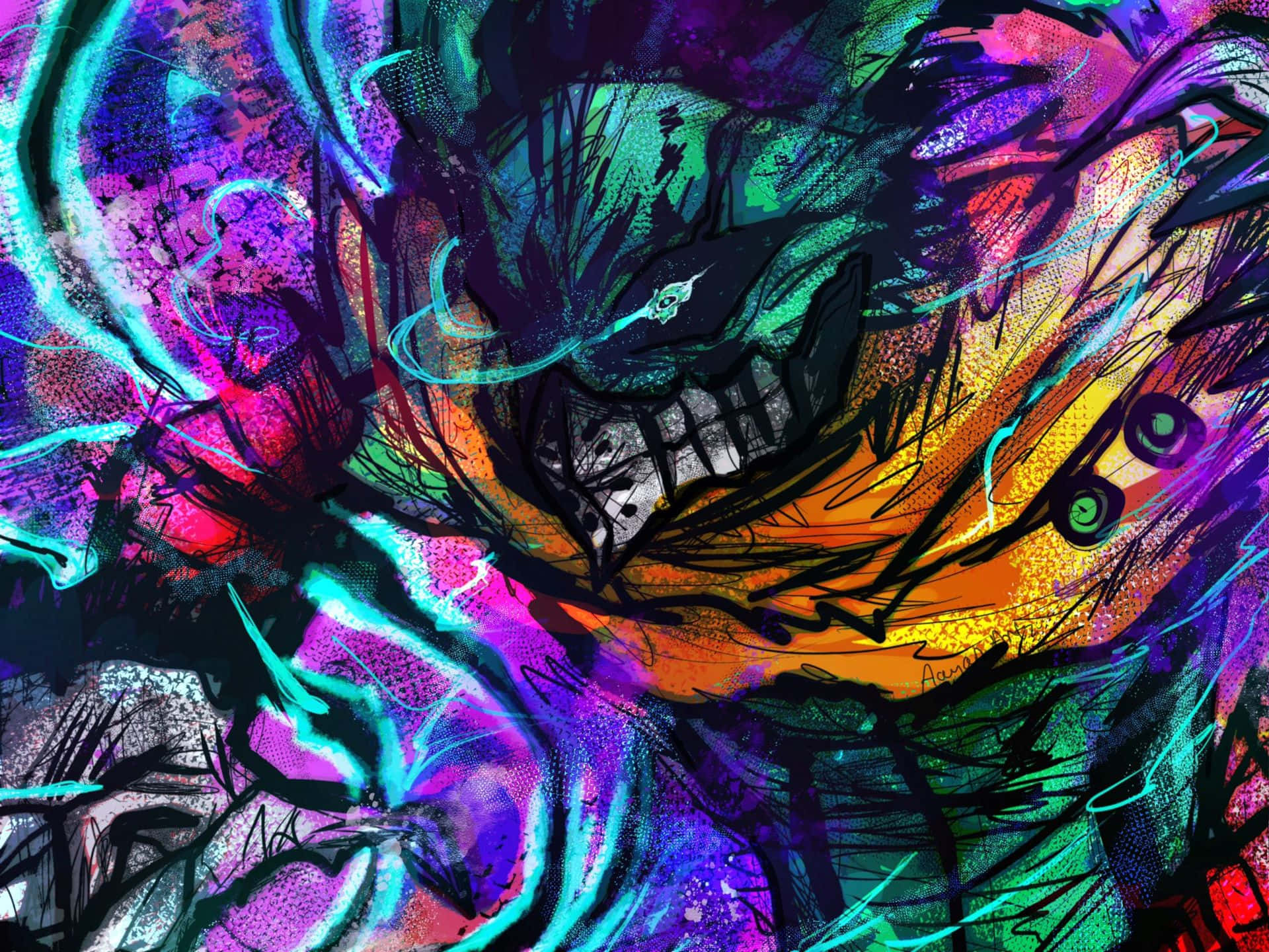 Download Dark Deku Artistic Interpretation Wallpaper | Wallpapers.com