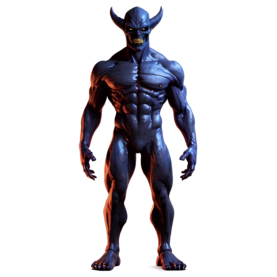 Download Dark Demon Figure Png Ikh | Wallpapers.com