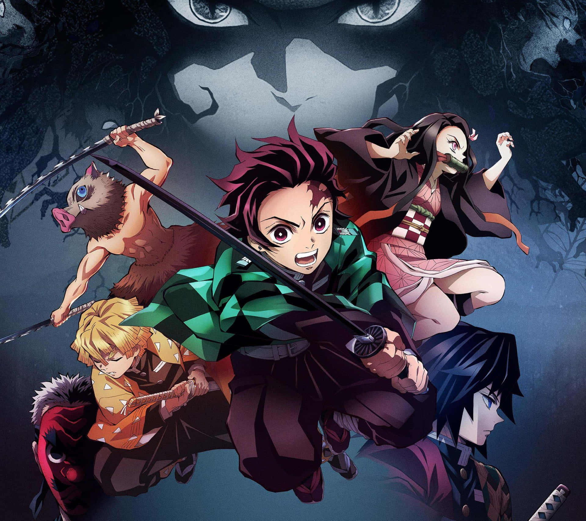 Plakaten for anime-serien, 'heltenes skæbne' Wallpaper