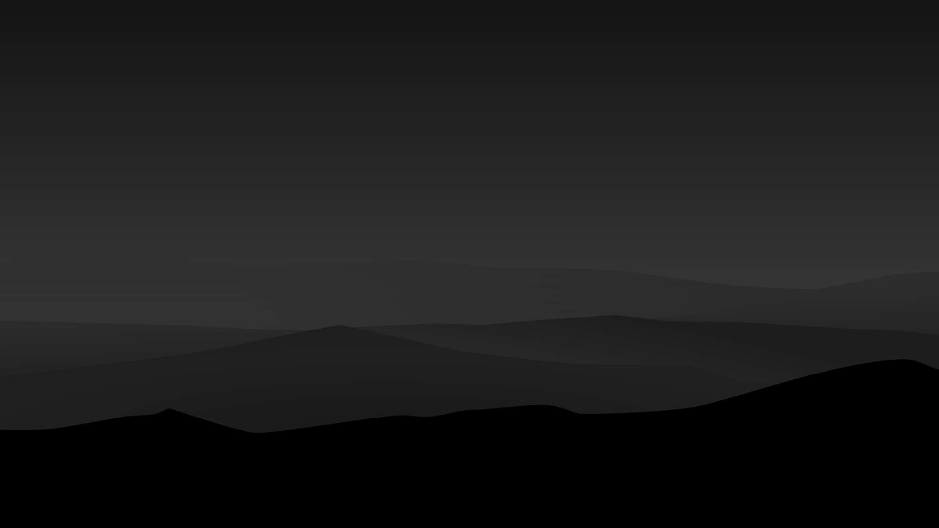 Unaimagen En Blanco Y Negro De Una Cordillera Fondo de pantalla
