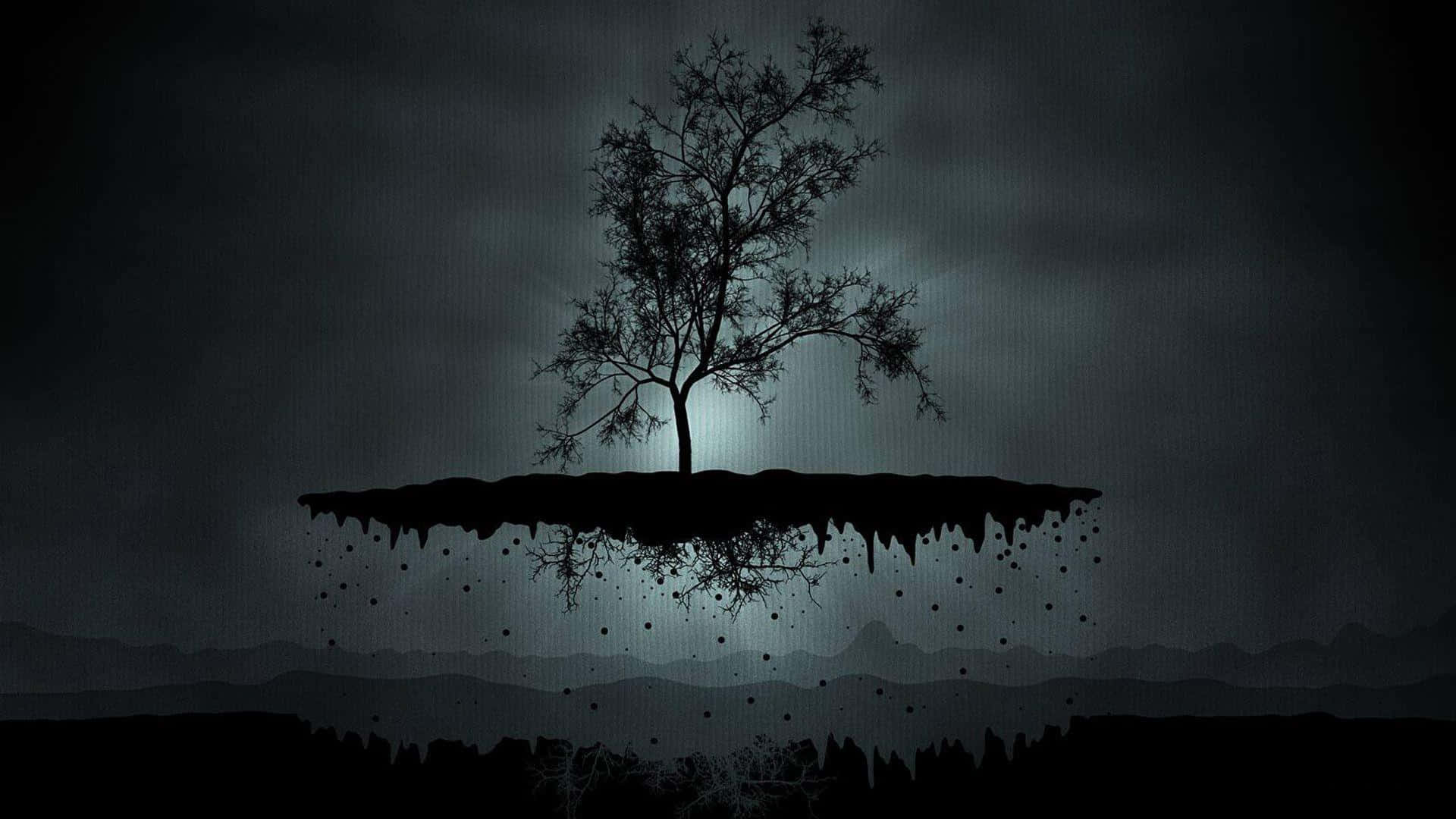 Enigmáticomundo De Arte Digital Oscuro. Fondo de pantalla