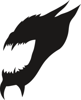 Dark Dragon Silhouette PNG