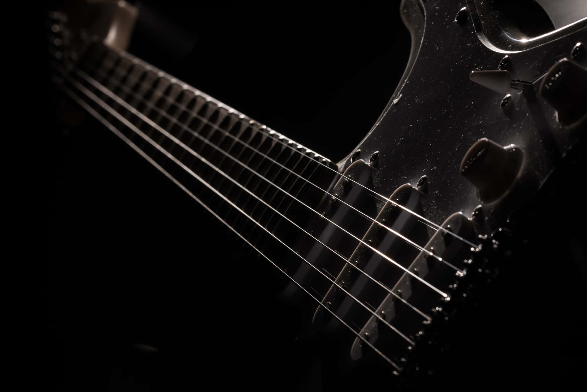 Dark Elegance Bass Guitar Wallpaper
