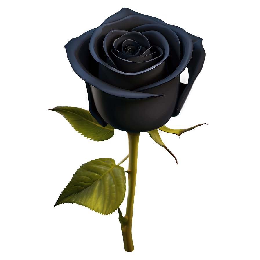 Dark Elegance Black Roses Png Npr PNG