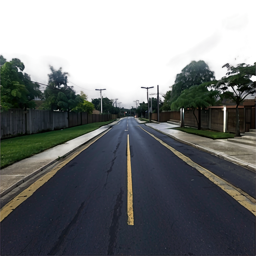 Dark Empty Street Png Hln PNG