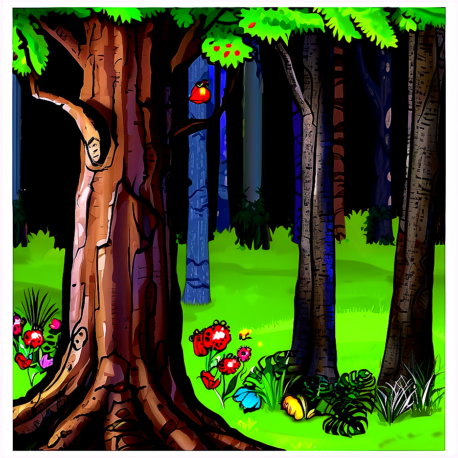 Dark Enchanted Forest Png 64 PNG