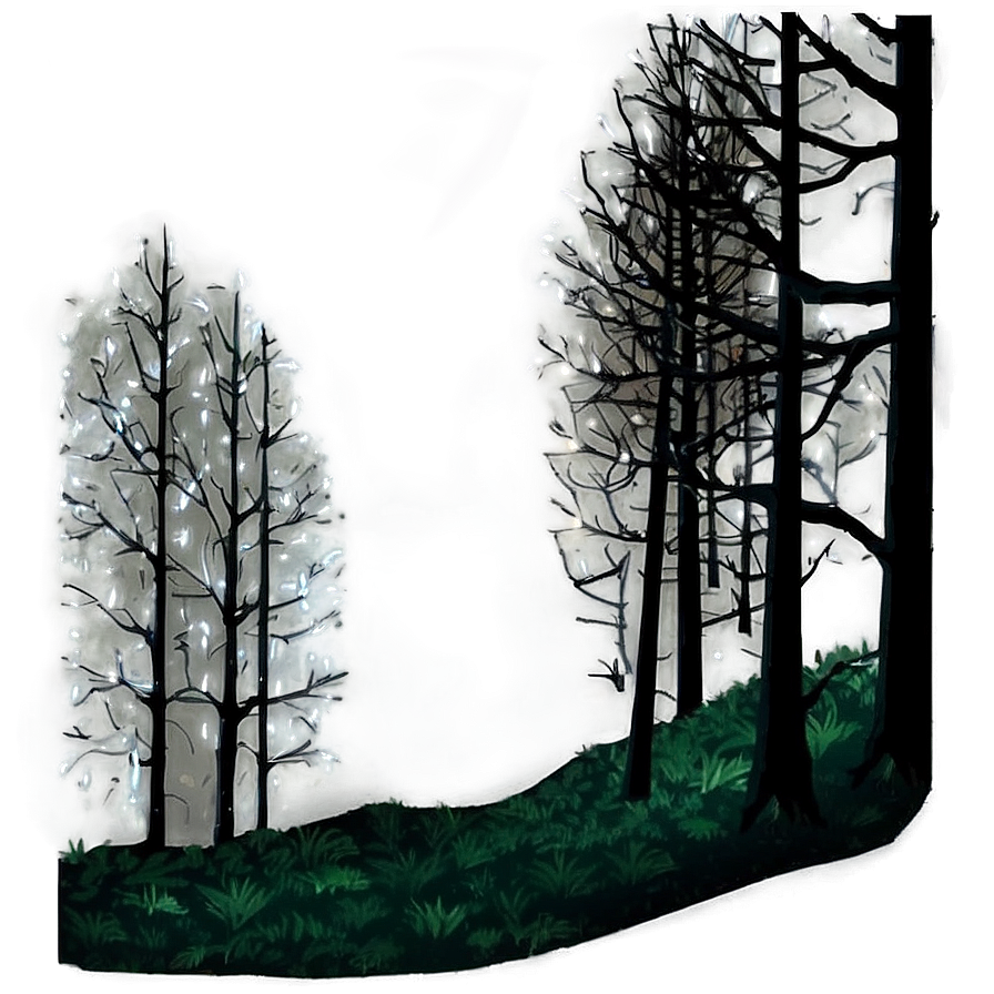 Dark Enchanted Forest Png Arw PNG