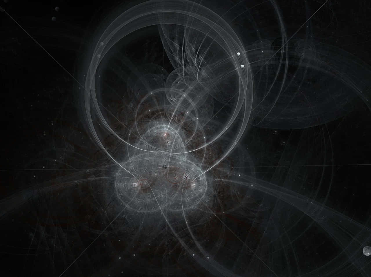 Mystical representation of dark energy in the universe Wallpaper