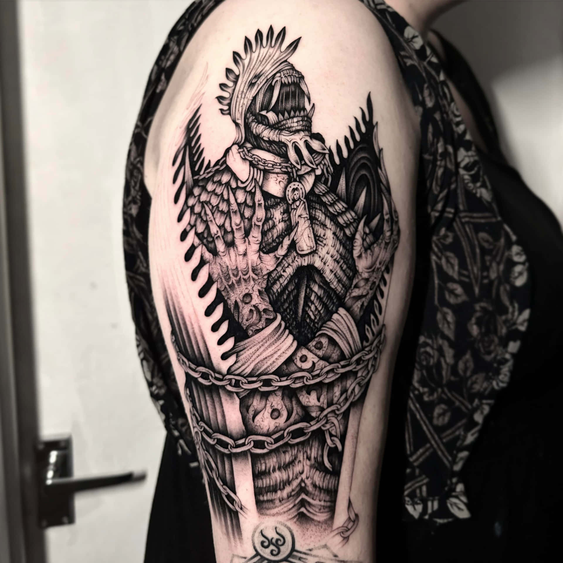 Tatouage De Chevalier Sombre Fantaisie Fond d'écran