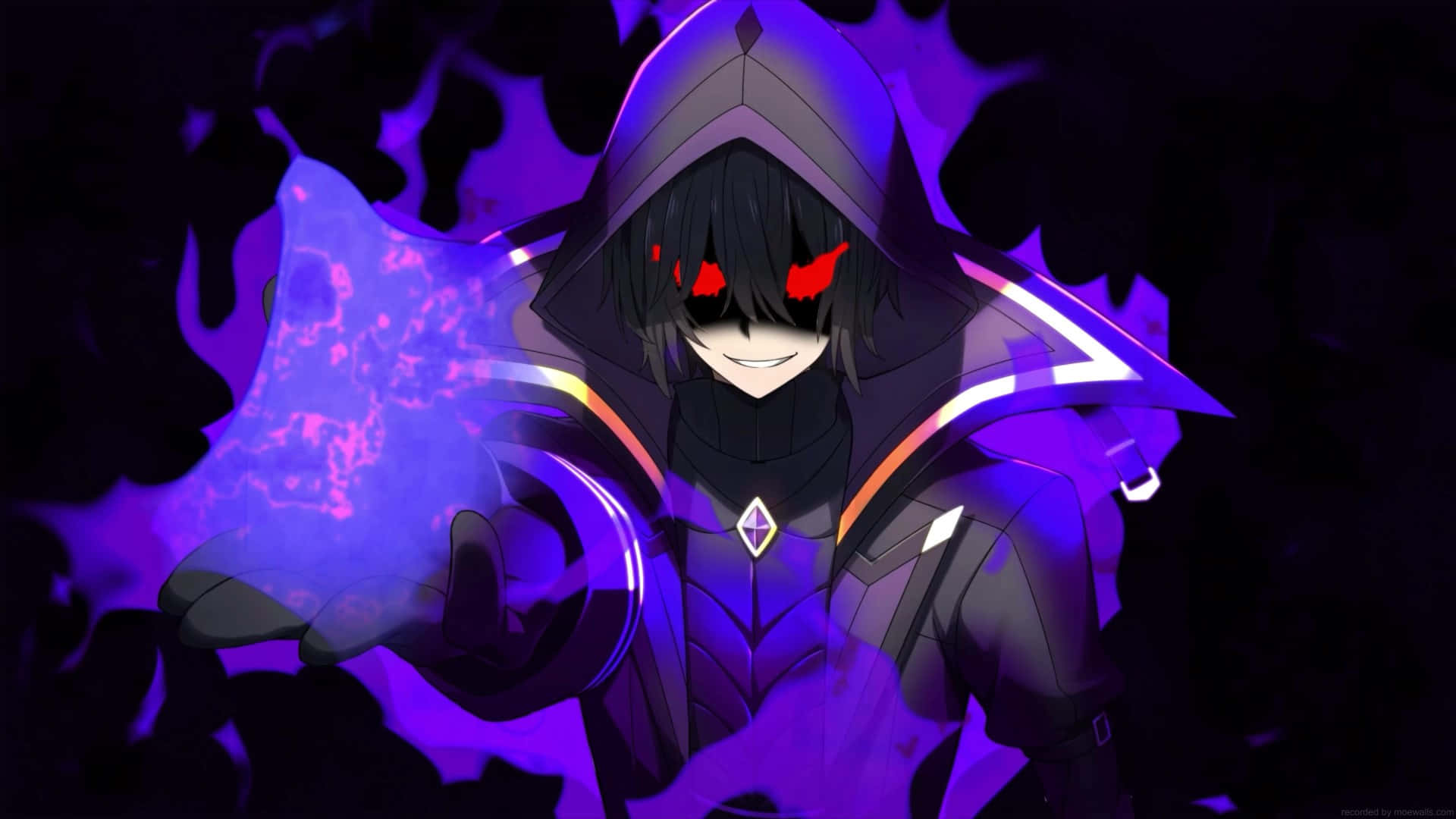 Dark Flame Master Anime Character Wallpaper