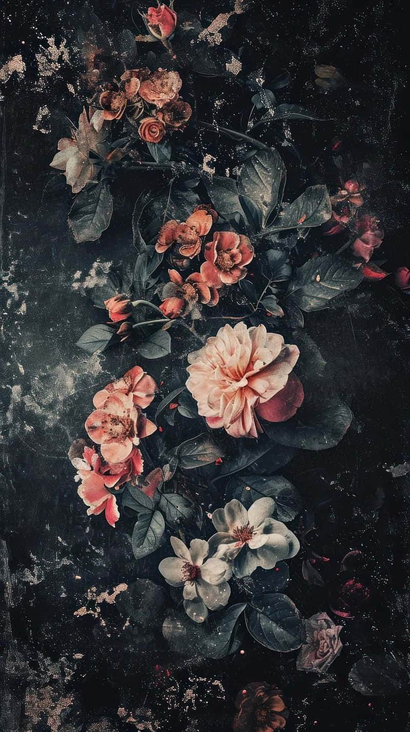 Dark_ Floral_ Aesthetic_ Wallpaper.jpg Wallpaper
