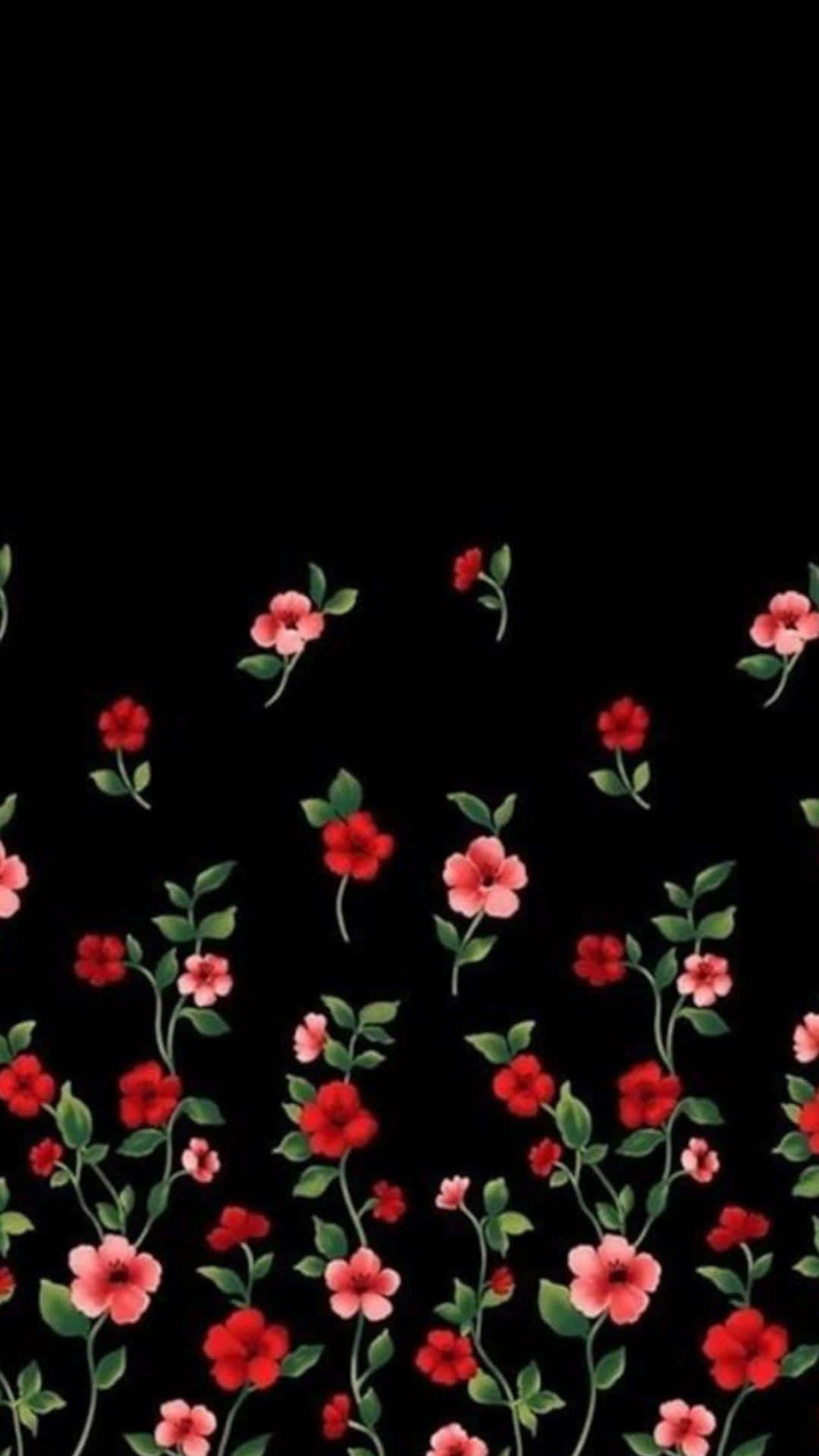 Fonds D'écran Iphone Motif Floral Sombre Fond d'écran