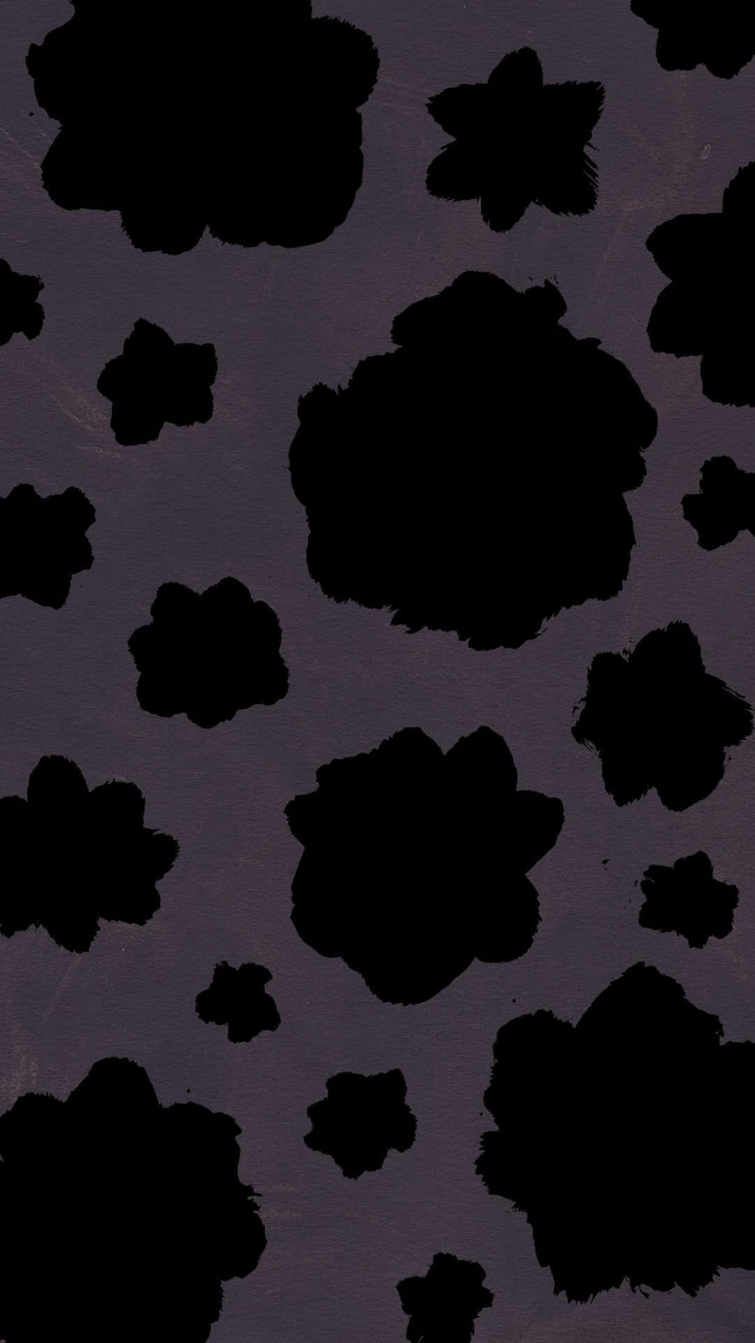 Motif Floral Sombre Pour Iphone Fond d'écran