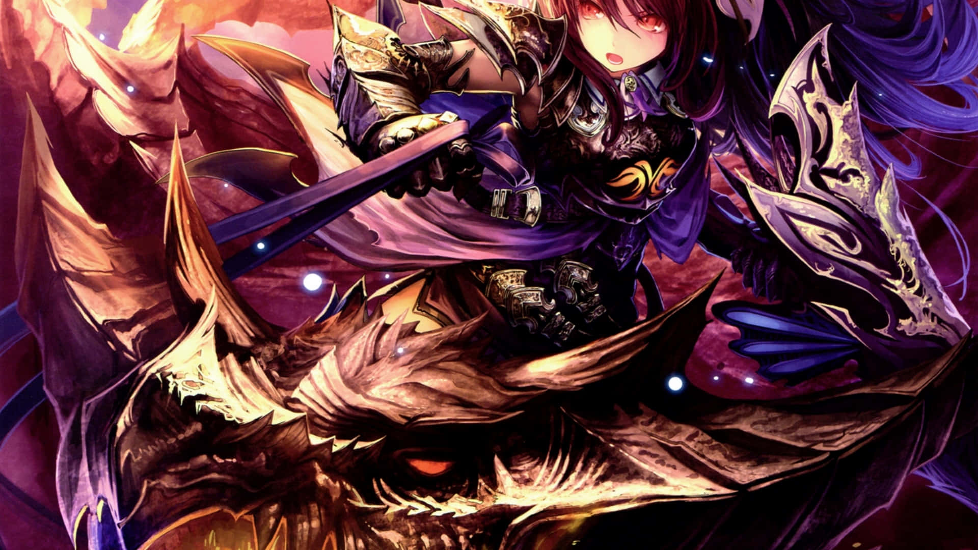 Dark Forte Card Dragon Anime Art Wallpaper