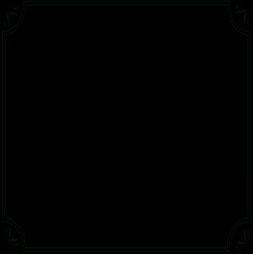 Dark Frame Empty Background PNG