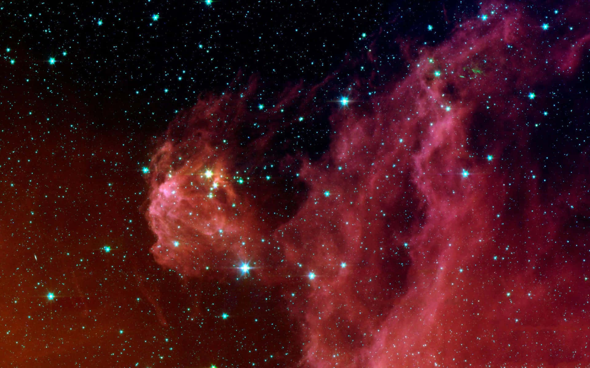Dark Galaxy - Mesmerizing Cosmos in the Celestial Night Sky Wallpaper