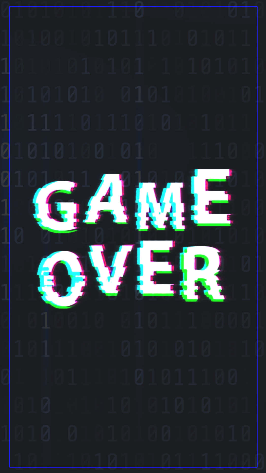 Haunting Game Over Screen Wallpaper