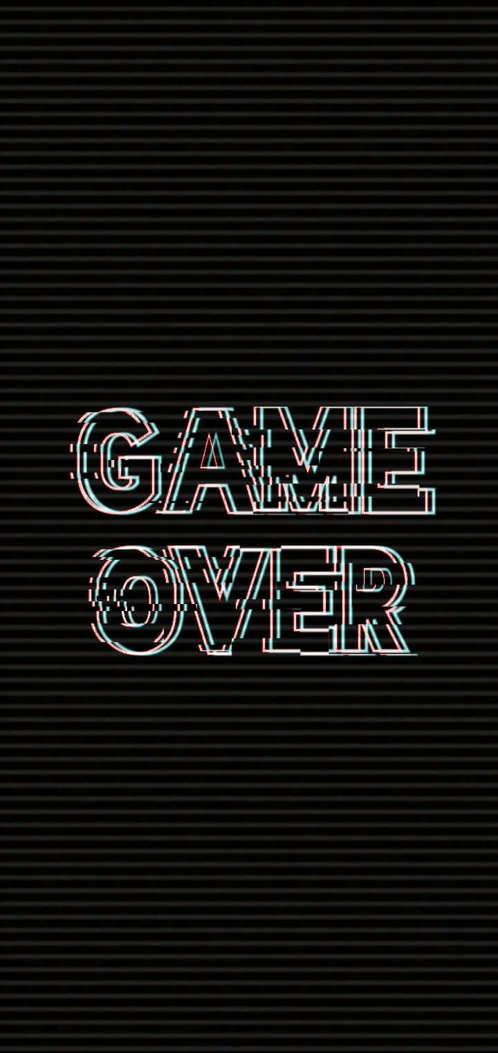 GAME OVER 1080P 2K 4K 5K HD wallpapers free download  Wallpaper Flare