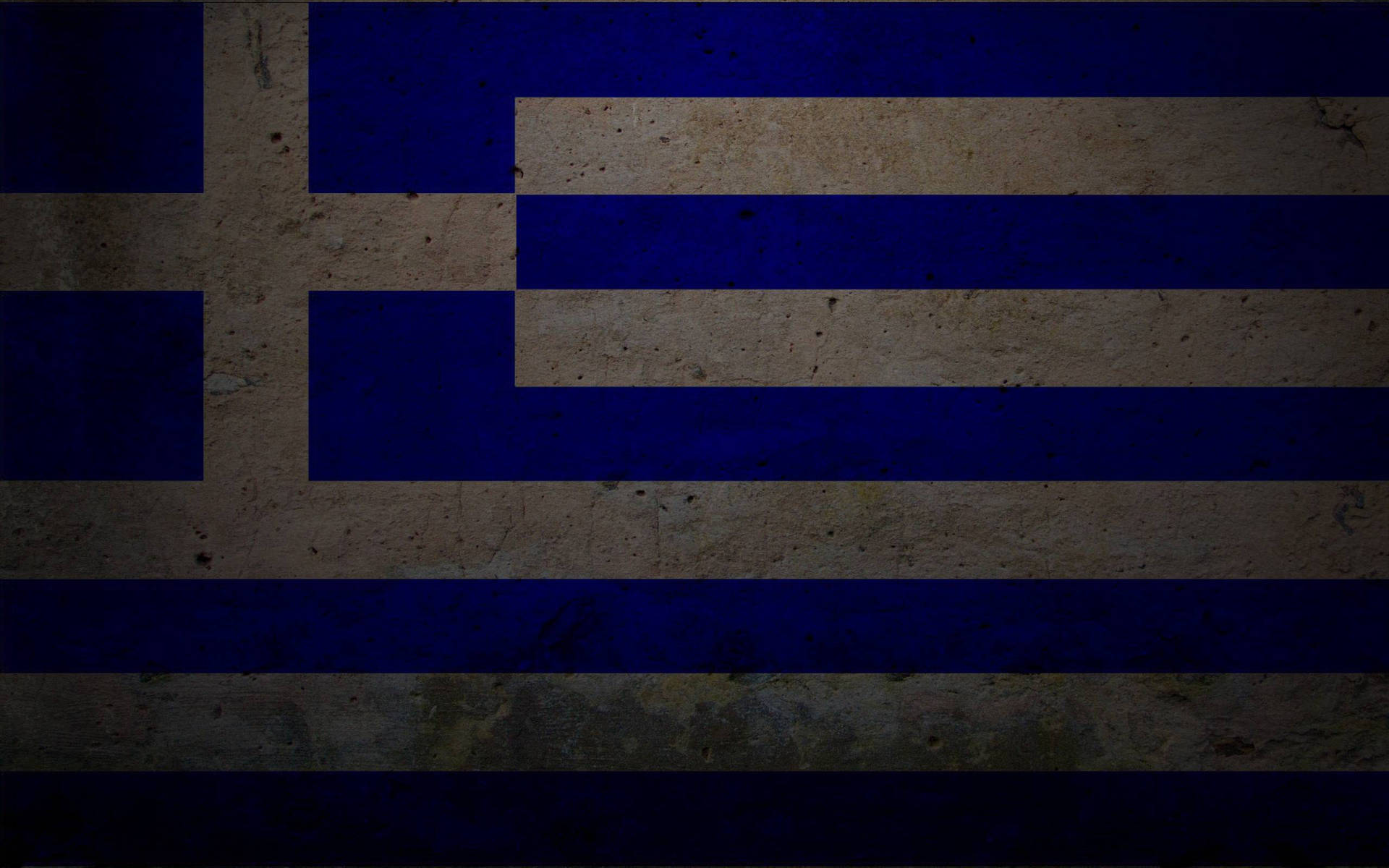 Mørk Græsk Flag Wallpaper