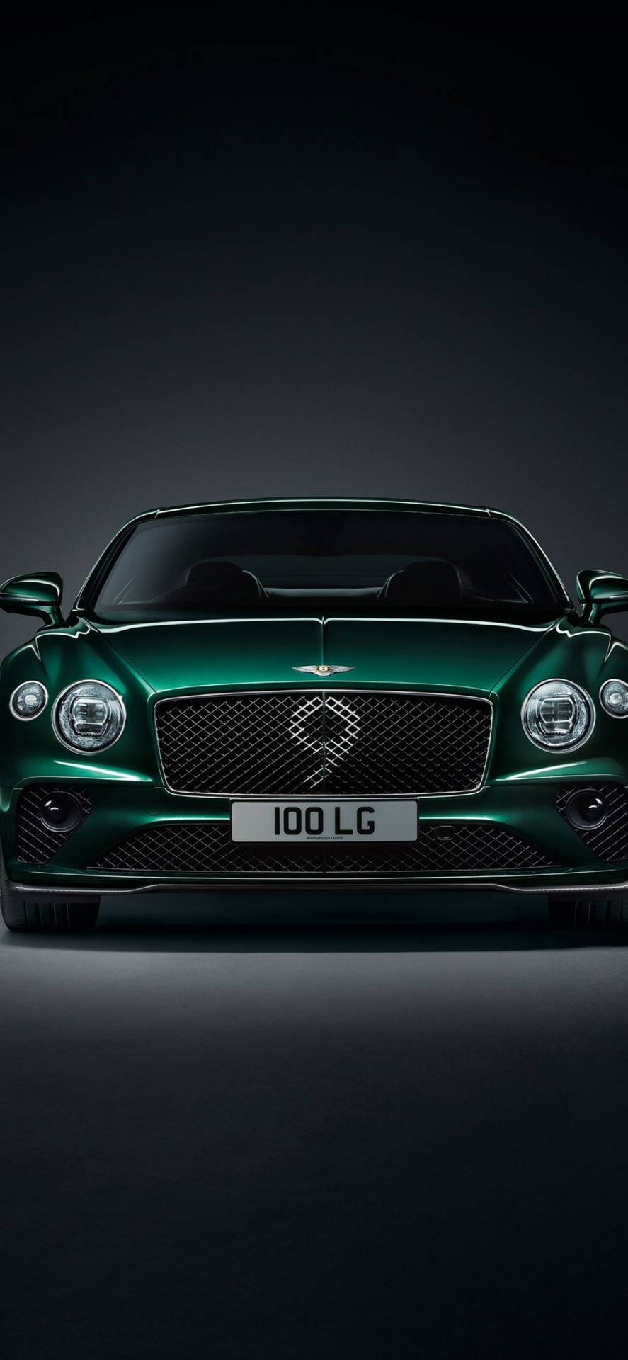 Fondode Pantalla De Un Bentley Carro Verde Oscuro Para Iphone Fondo de pantalla