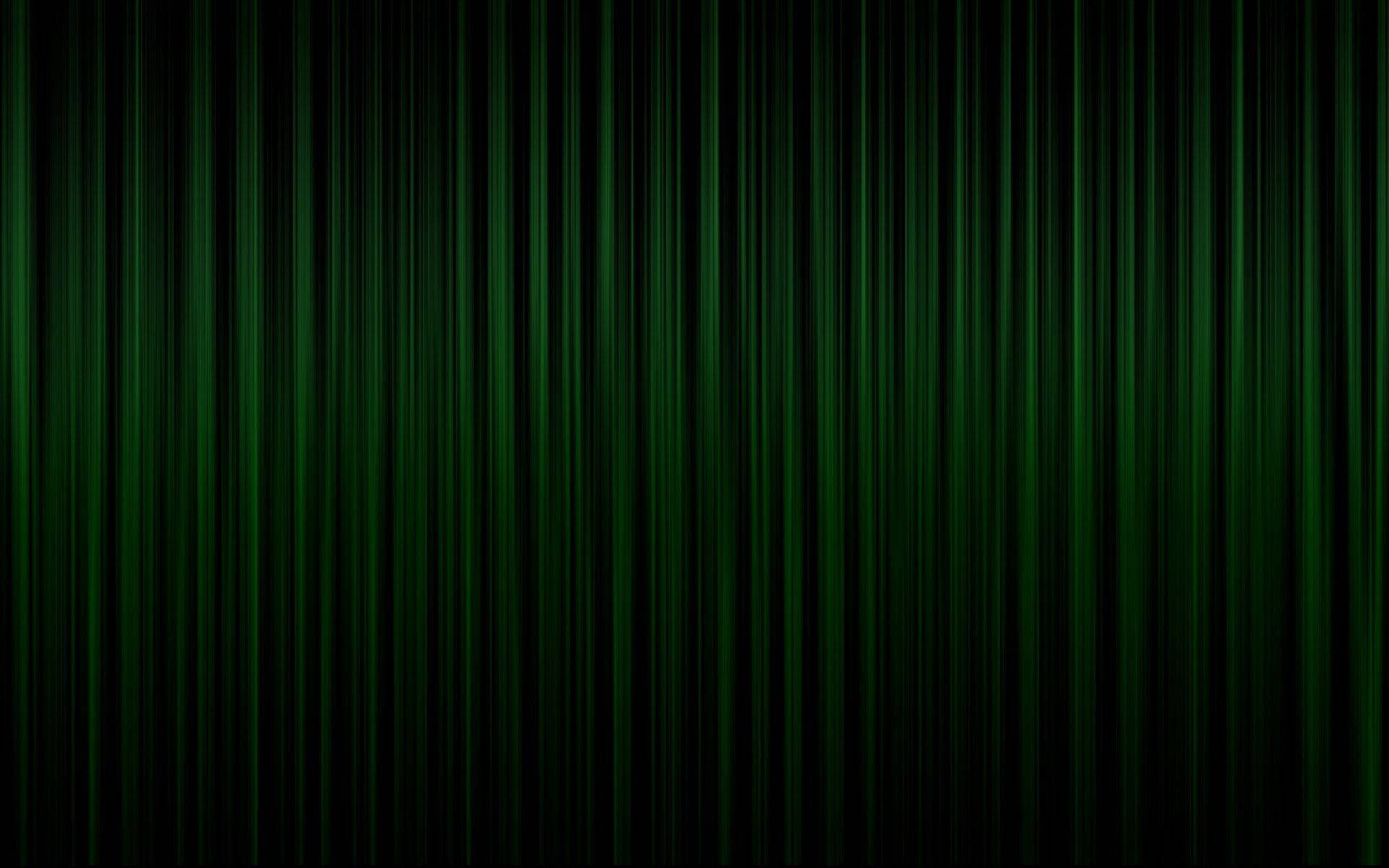 Dark Green Glowing Vertical Lines