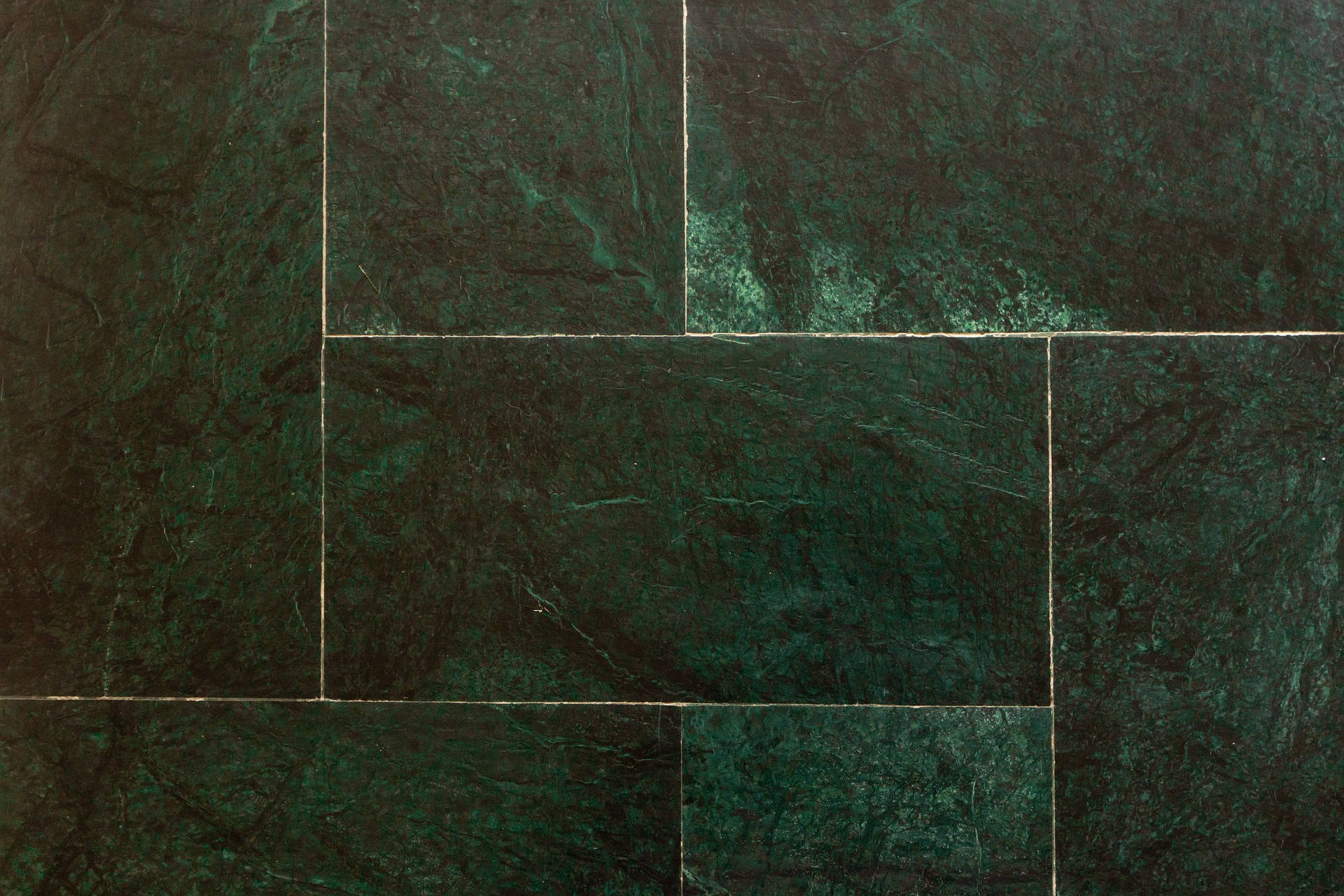 Mørkegrønne Rektangler Marmor Laptop Baggrund Wallpaper