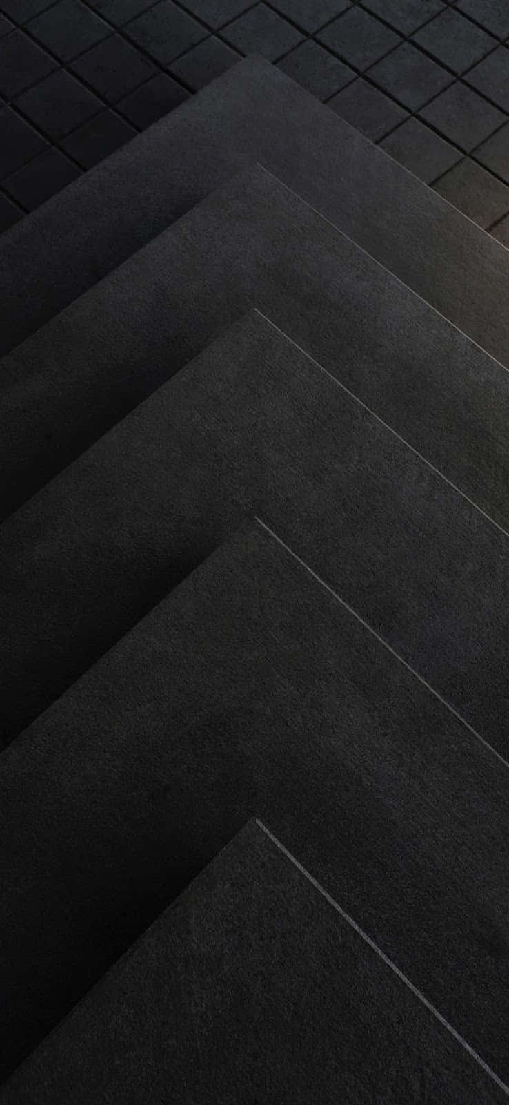 Stacked Tiles Dark Grey Background