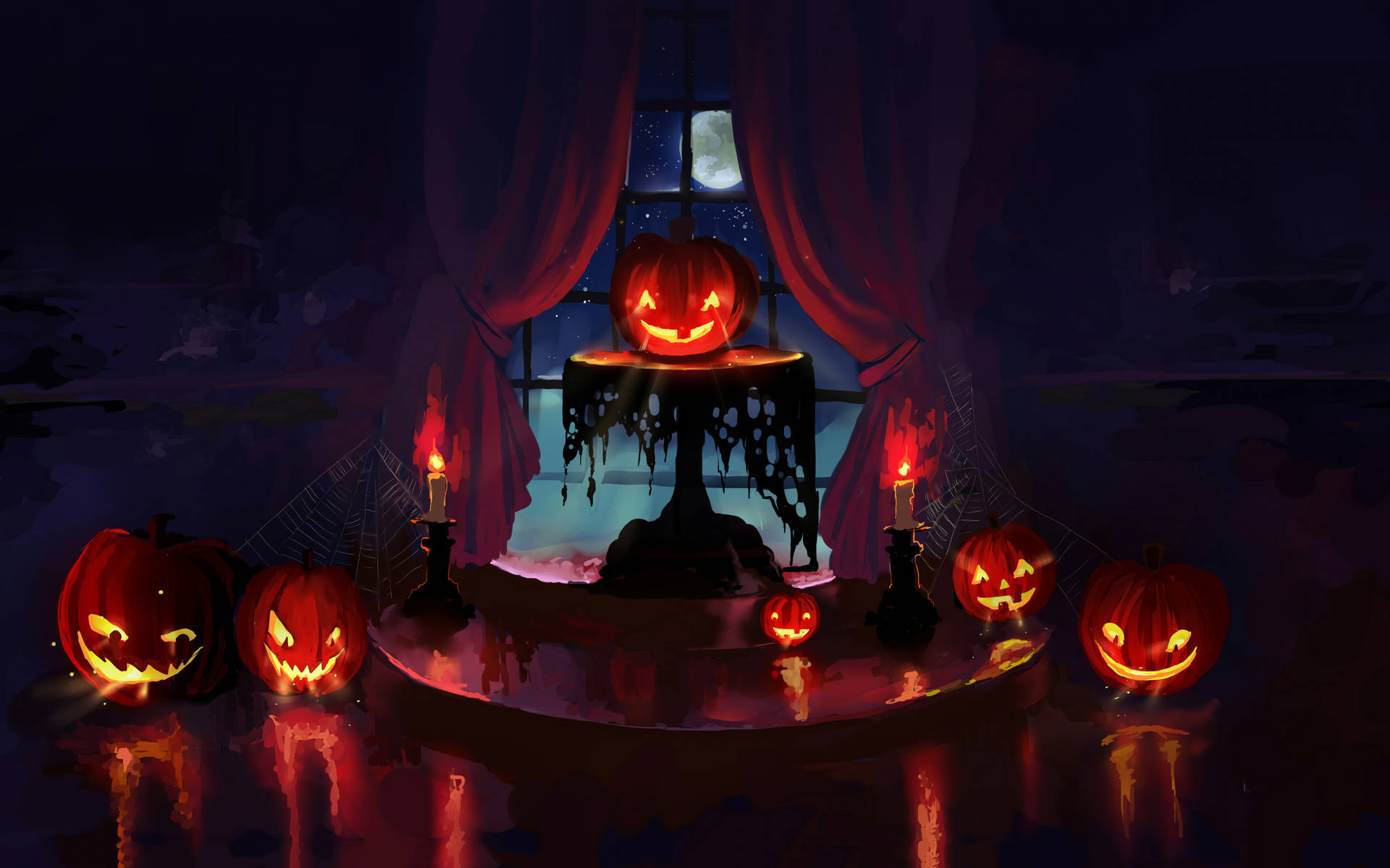 Dark Halloween Iphone Wallpaper