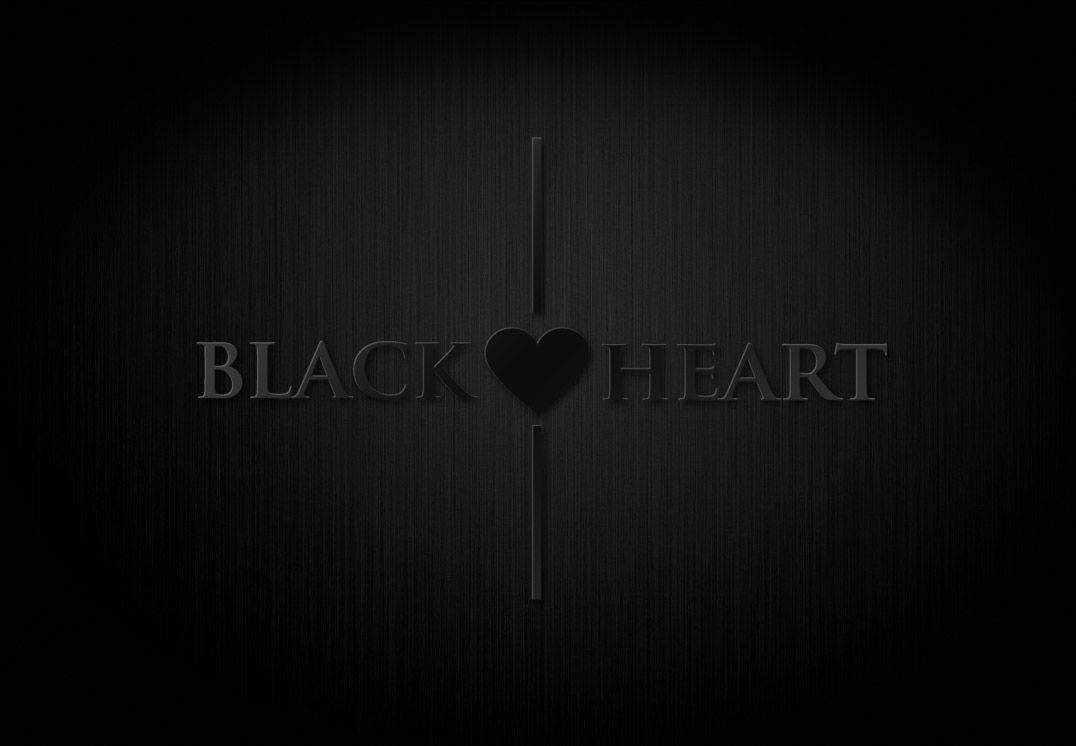 Dark Heart In Black Heart Wallpaper
