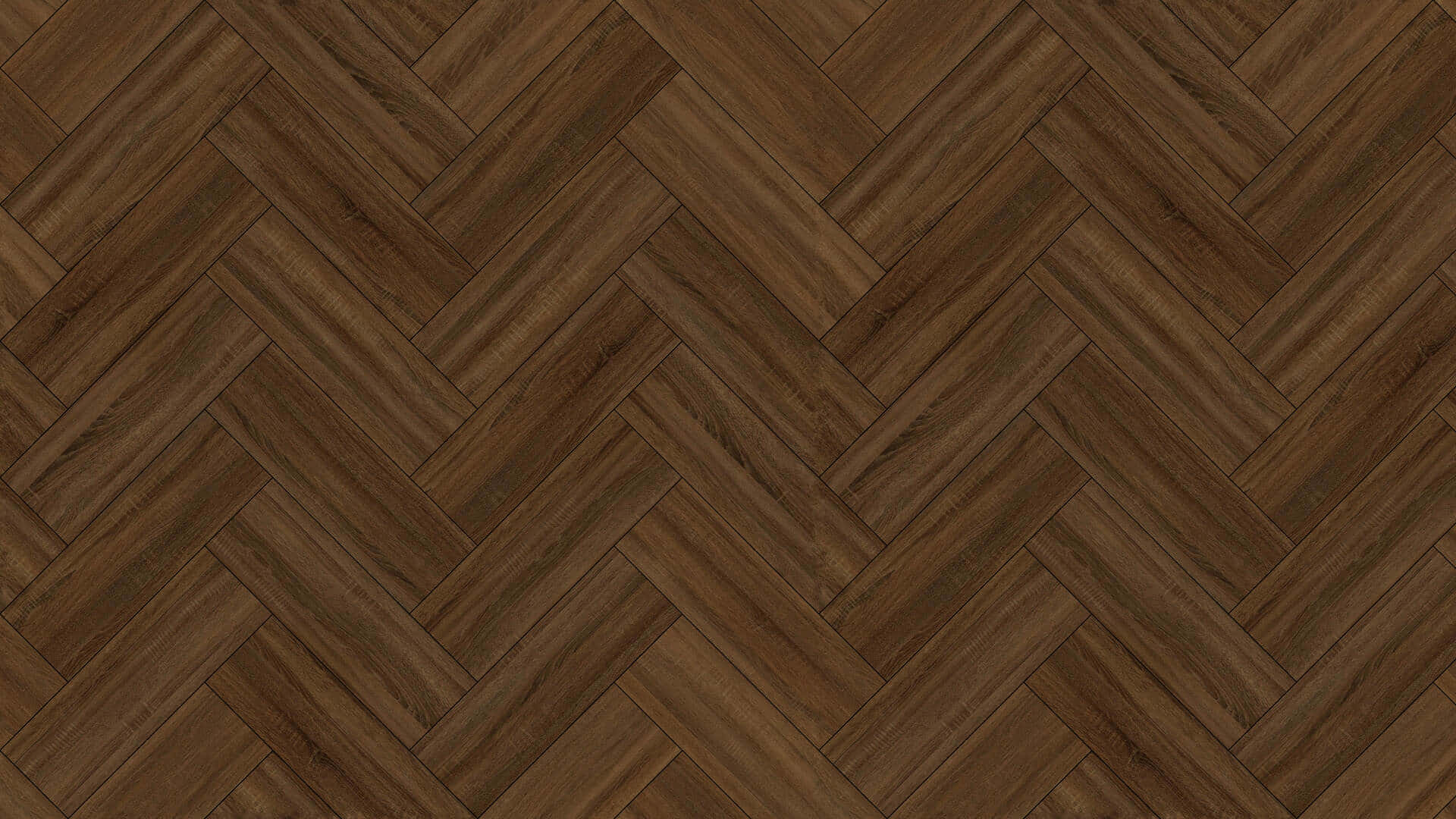 Dark Herringbone Wood Floor Pattern Wallpaper