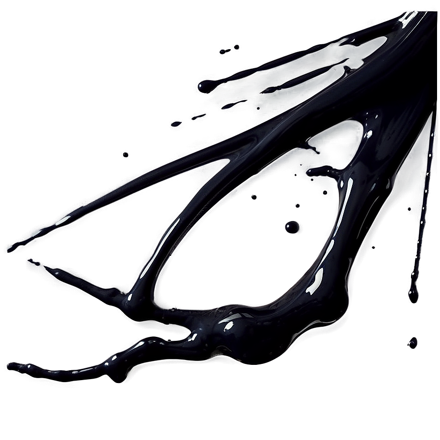 Dark Ink Splash Png Voo PNG