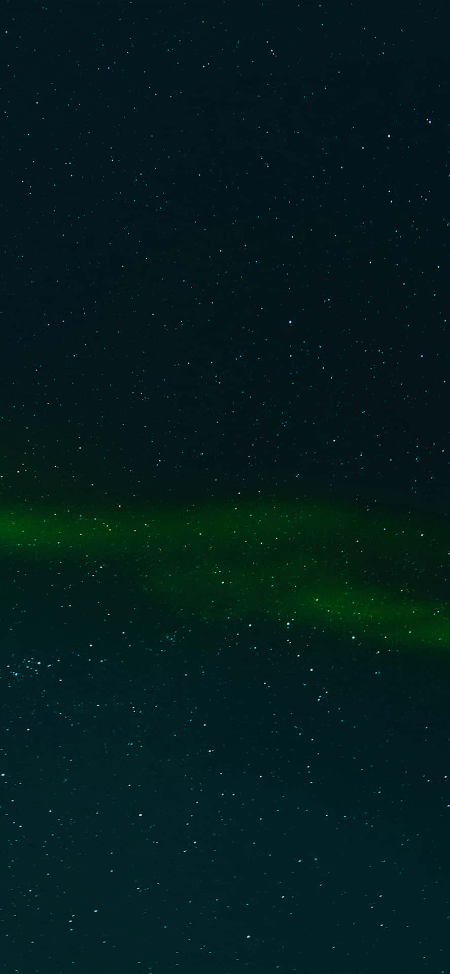 The Aurora Borealis Is Shown In The Sky