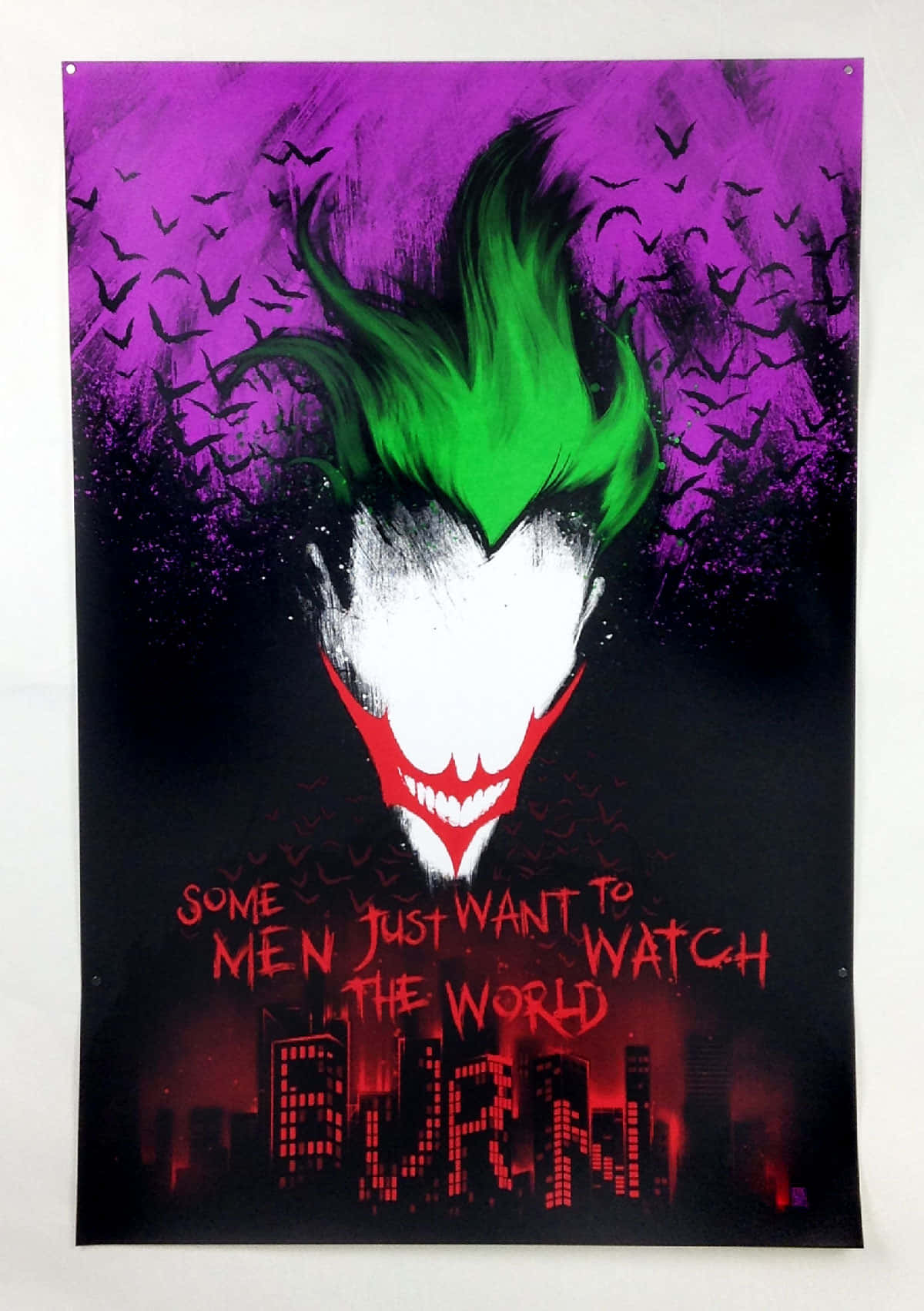 Elmisterioso Joker Oscuro Emerge Fondo de pantalla