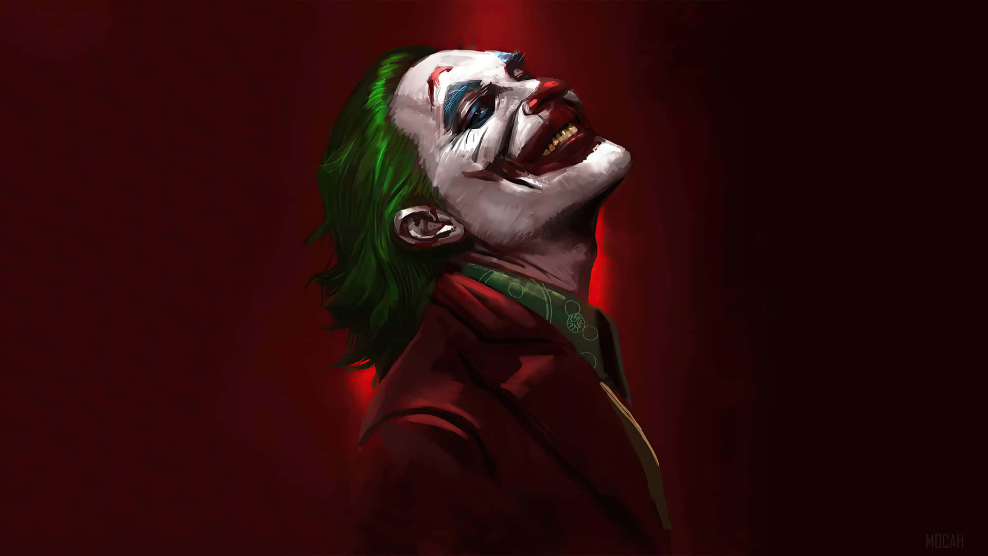 The Enigmatic Dark Joker Emerges Wallpaper