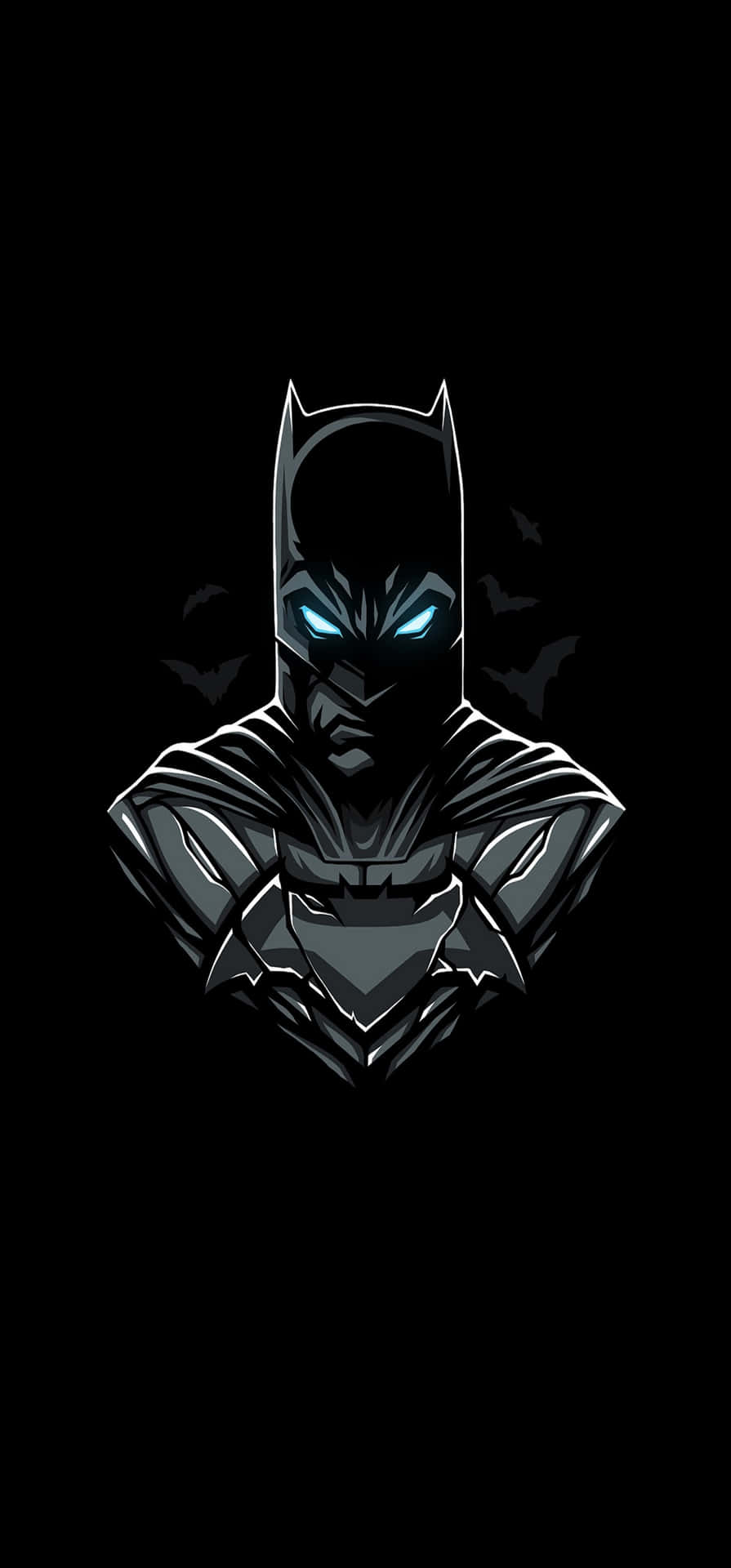 Potret Artistik Dark Knight Wallpaper