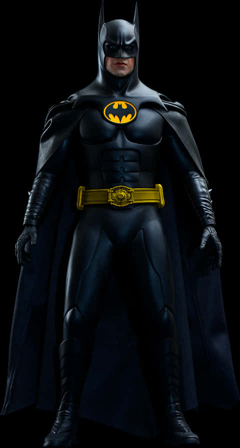 Dark Knight Batman Costume Portrait PNG