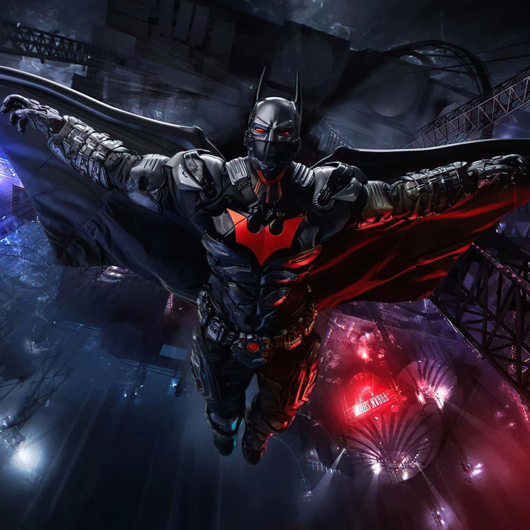 Dark Knight Glide Action Wallpaper