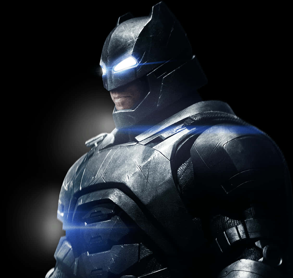 Dark Knight Glowing Eyes PNG