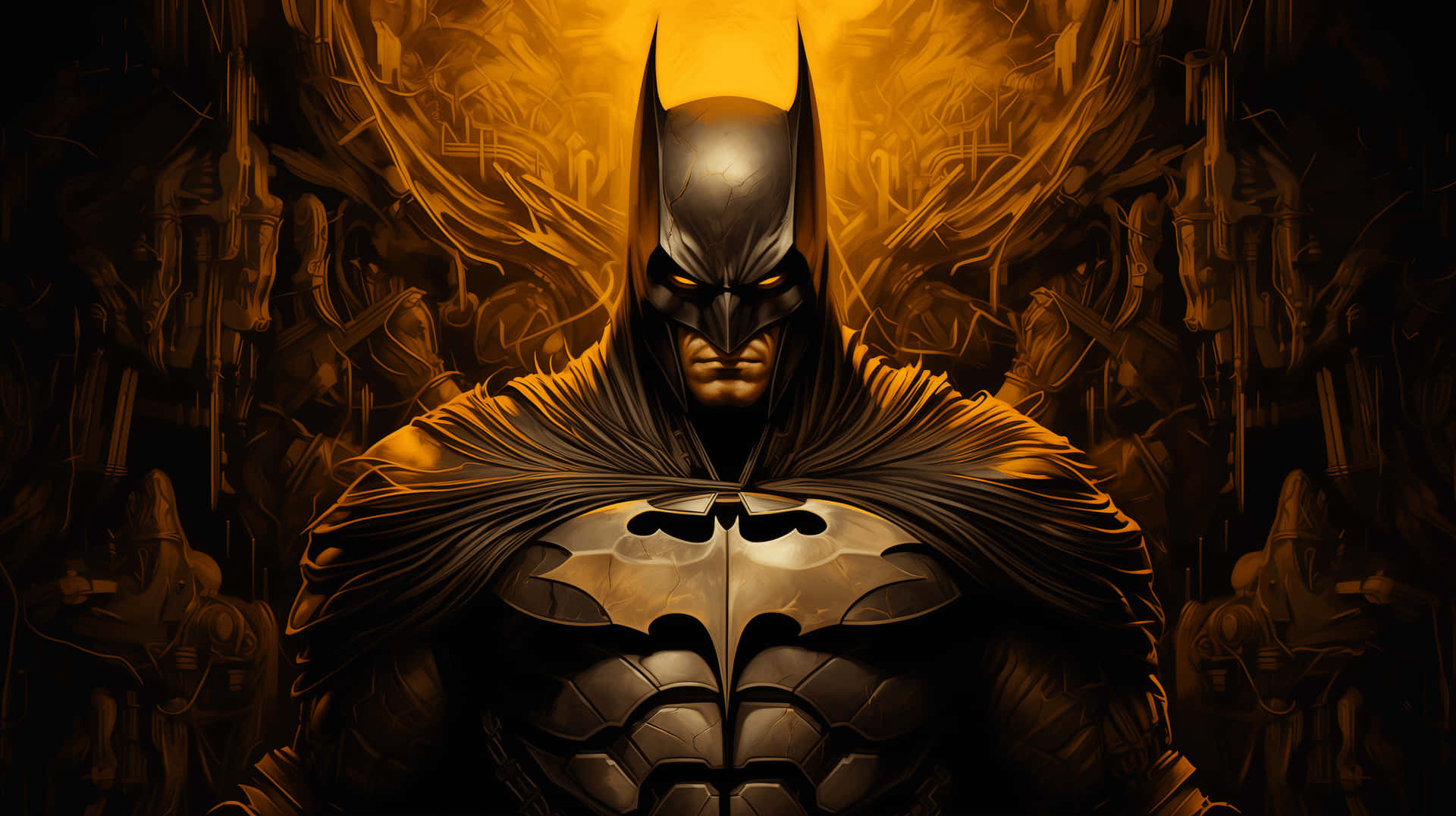 Dark Knight Gothic Artwork Wallpaper