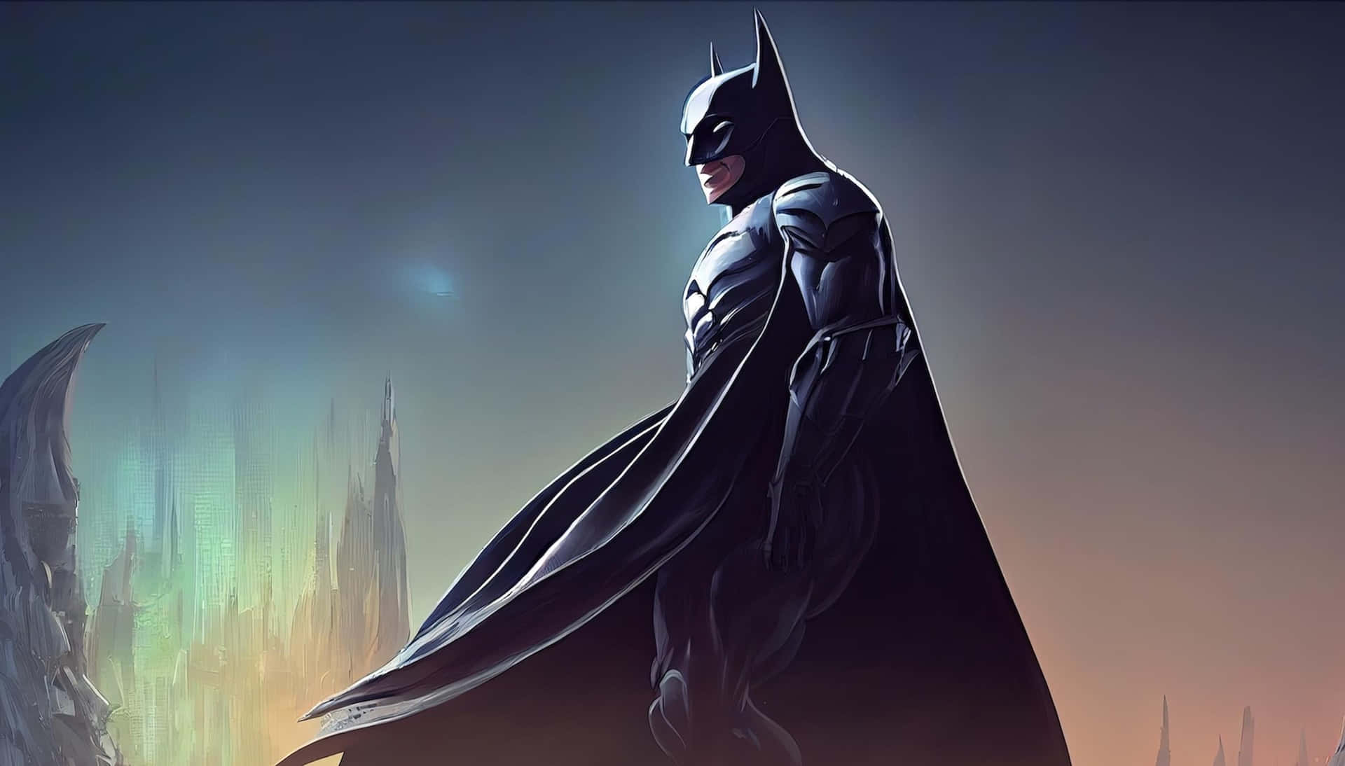 Dark Knight Guardianof Gotham City Wallpaper