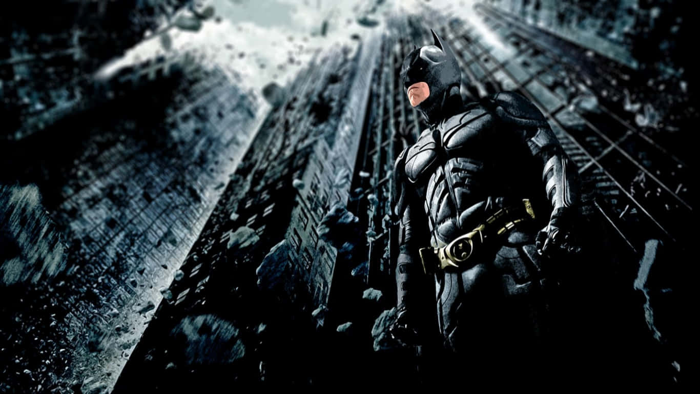 Gotham City's Protector, The Dark Knight Wallpaper